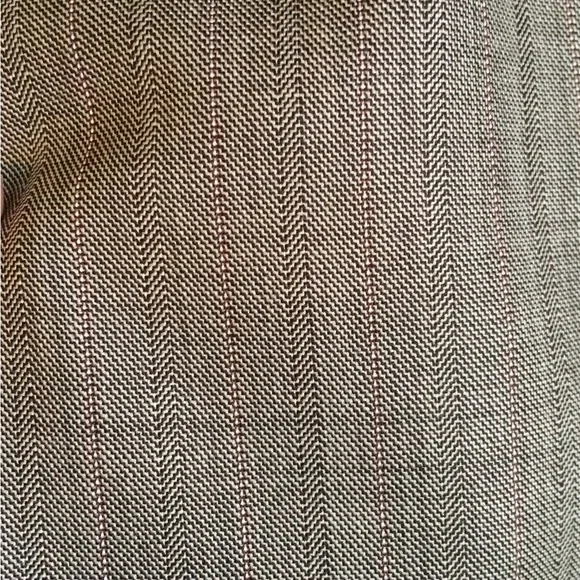 Chloe’ Light Brown 100% wool 100% cotton Pants. - Picture 3 of 6